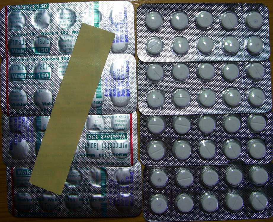 a shipment of 80 Waklert (8 packages of 10)