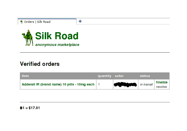 And now the seller says he’s mailed it