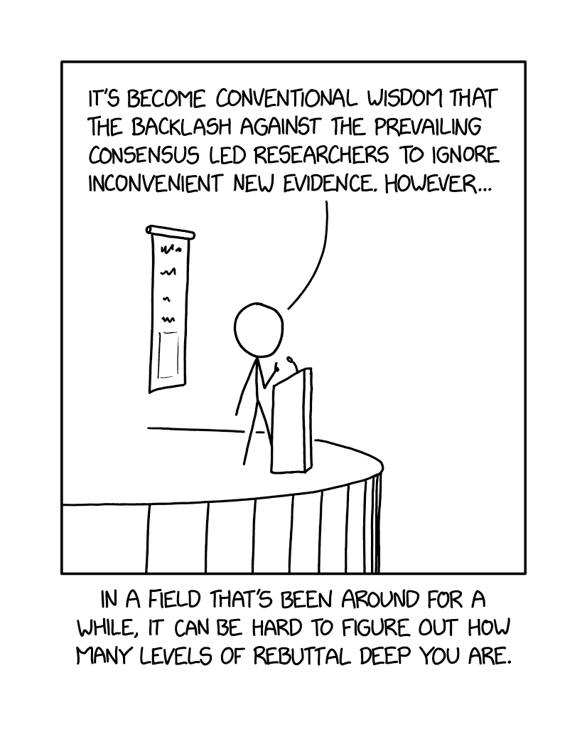 XKCD #2857: “Rebuttals”