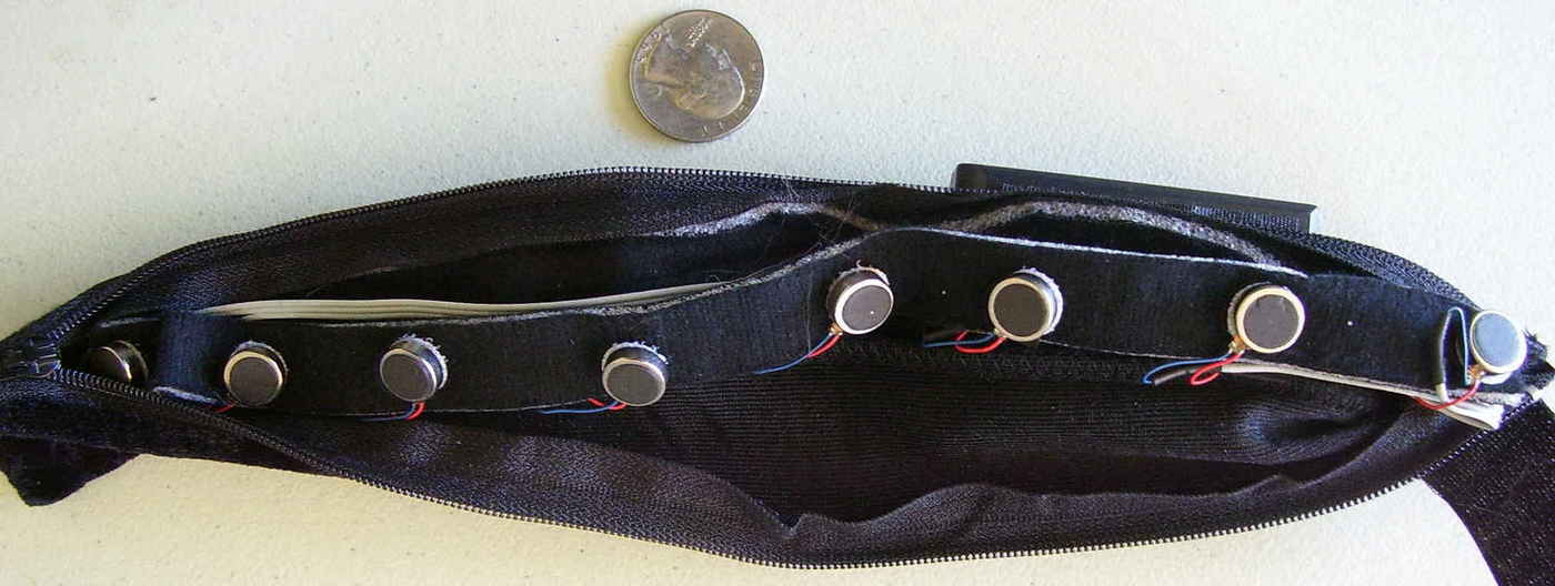 North Paw unzipped and 8 vibrators visible