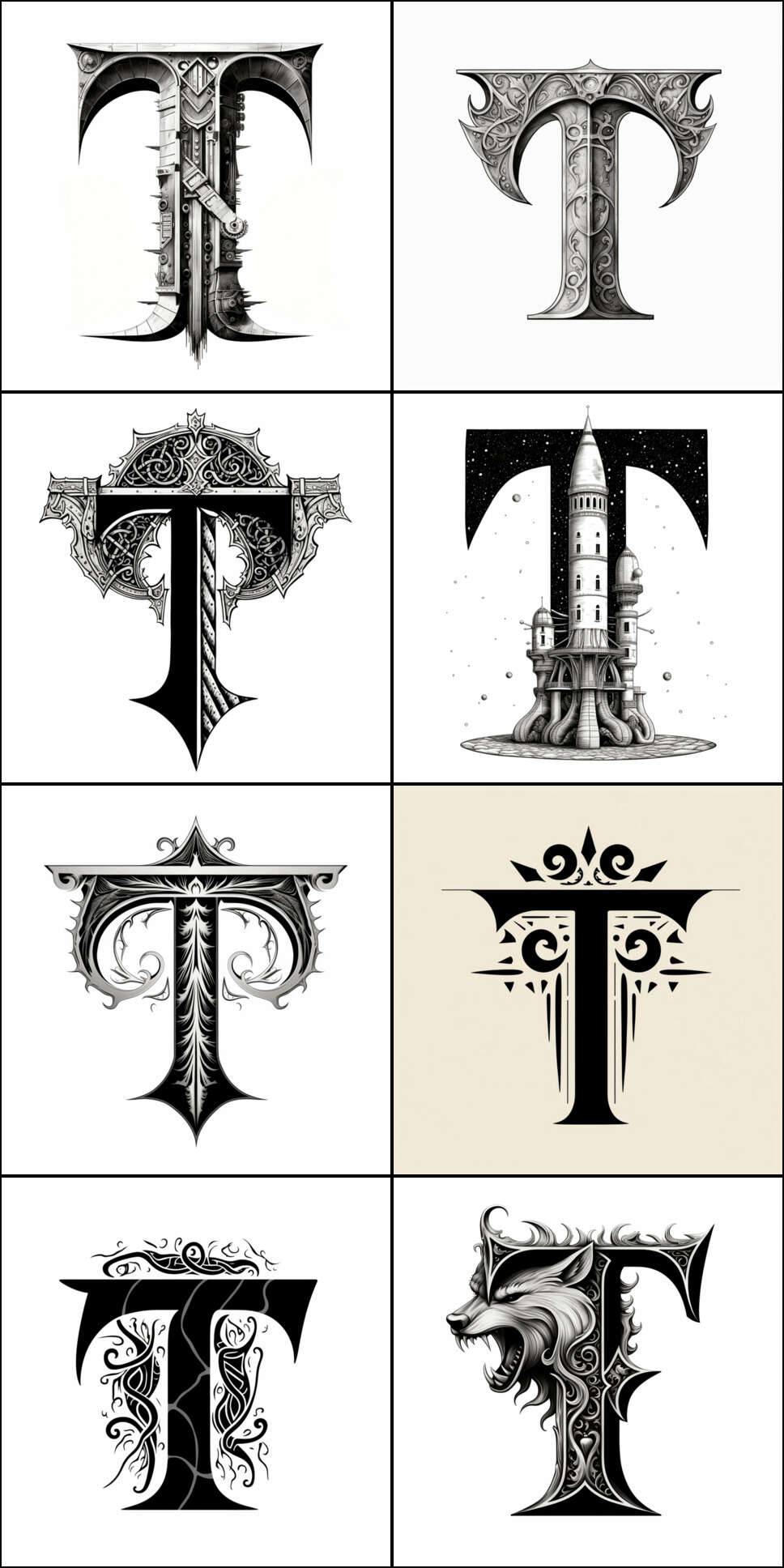 Gwern 2023c Gene Wolfe dropcaps, light-mode, ‘T’ (3)