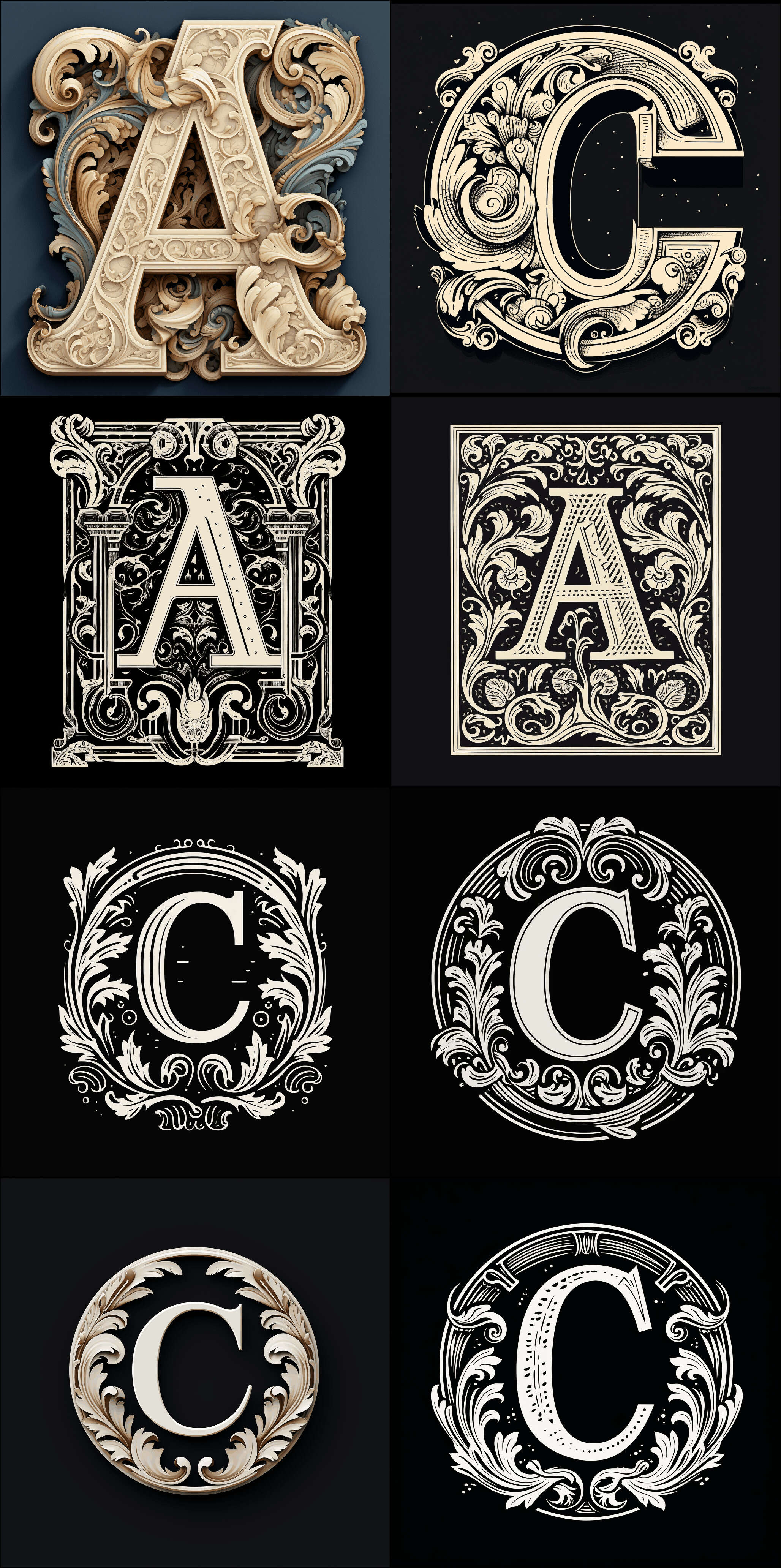 Gwern 2023 A–C: floral