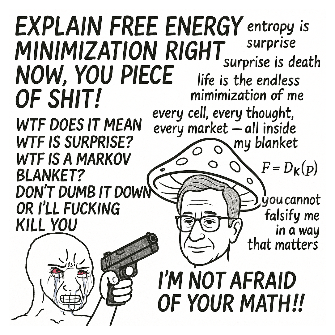 'Explain Free Energy Minimization Right Now, You Piece of S—t!', Gwern & GPT-5 2025 Explain Free Energy Minimization Right Now, You Piece of S—t!