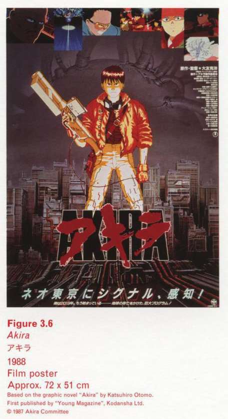 Caption right top: Akira, 198837ya, Film poster, Approx. 72