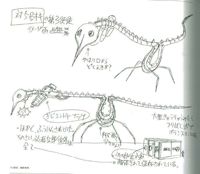http://img836.imageshack.us/img836/9972/tunniel1.jpg Character sketch, Hideaki Anno: the Third Angel