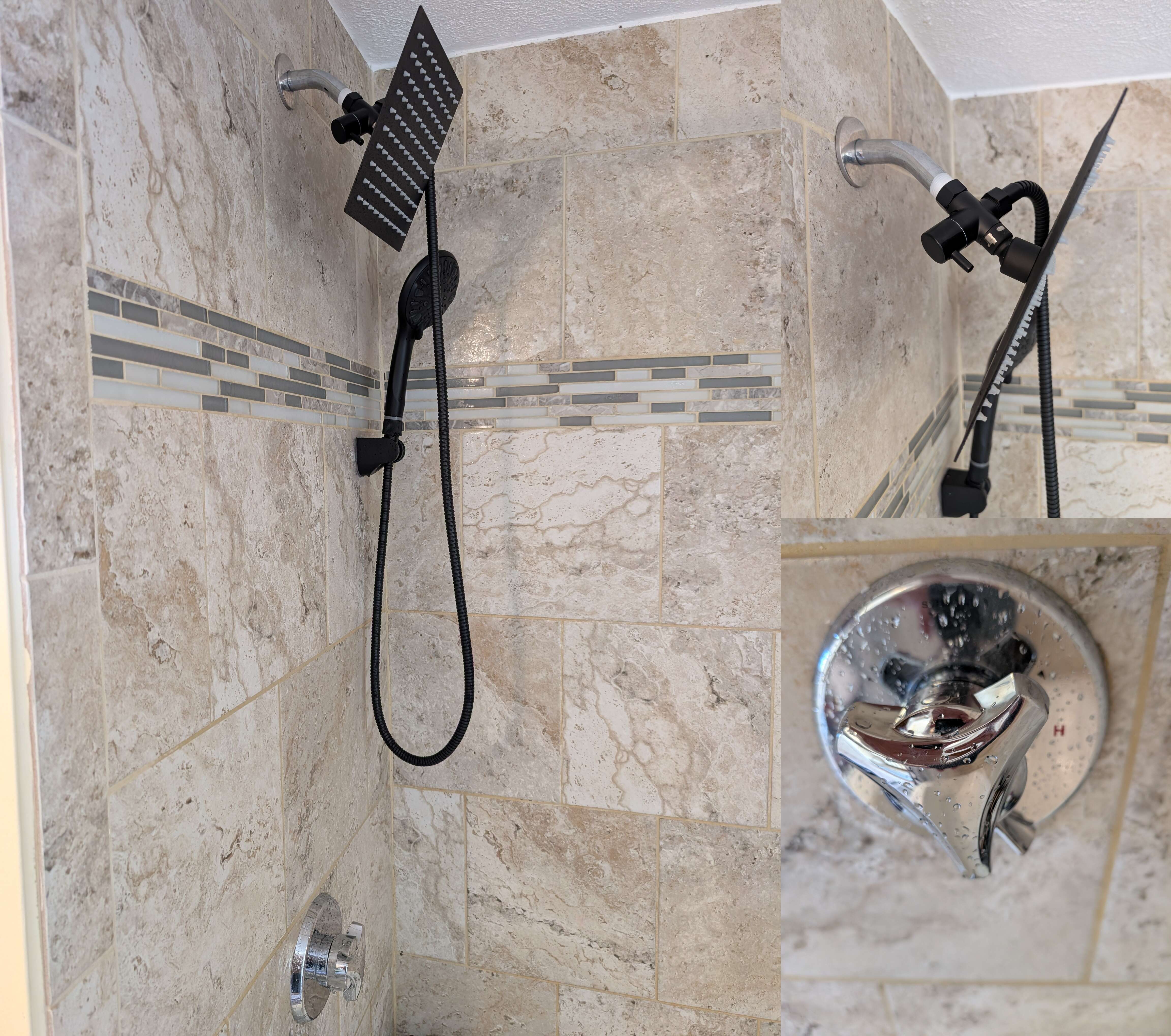 Gwern 2025 An egregious shower, which controls requires an adjustment hidden behind the shower head.