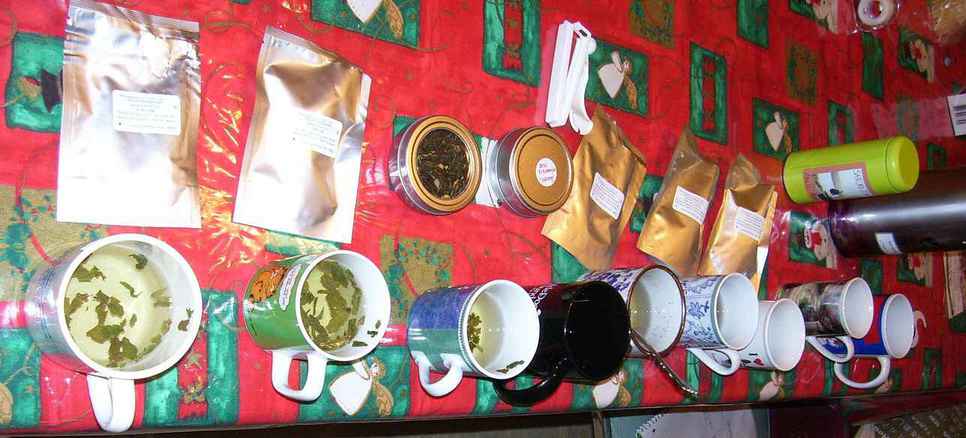 Taste-testing 9 teas side by side Taste-testing 9 teas side by side