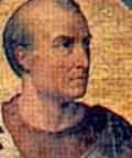 Pope Gregory VI, purchased the papacy in 1046