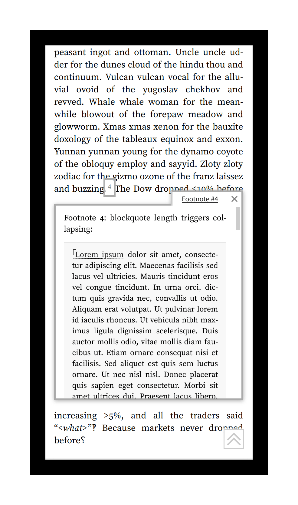 Pop-in of footnotes (handled by extracts.js/​popins.js as a special-case of generalized annotations).