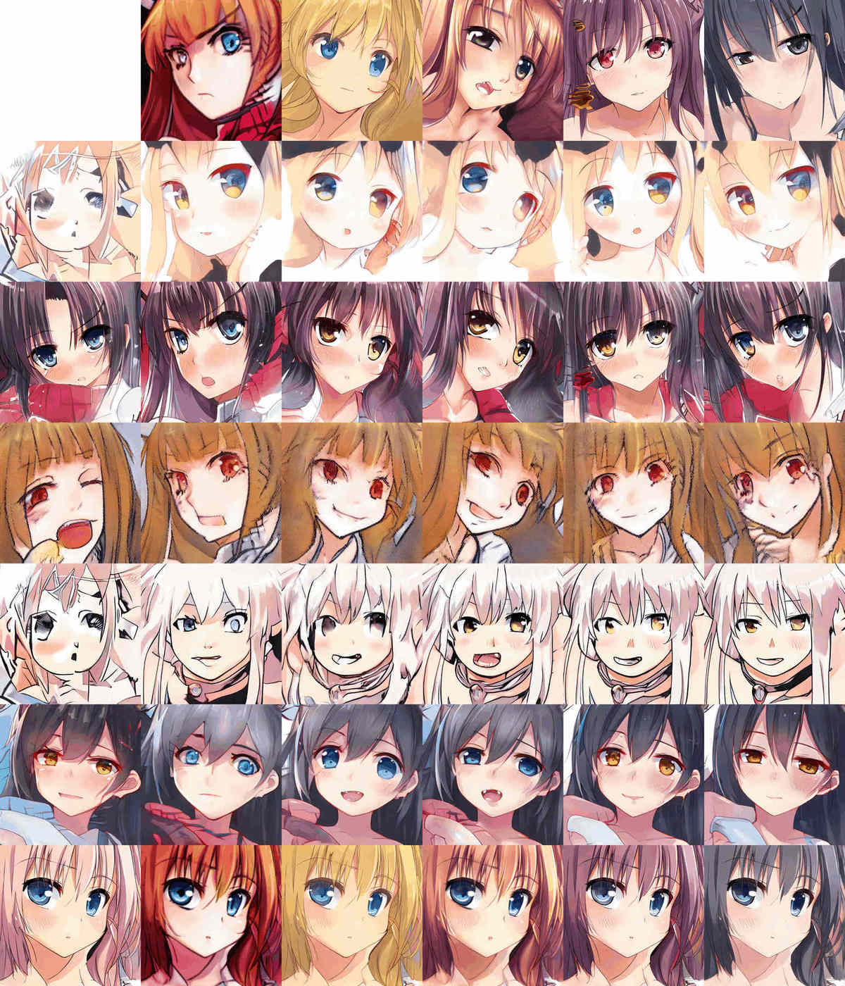 Pink haired girl blob part compilation